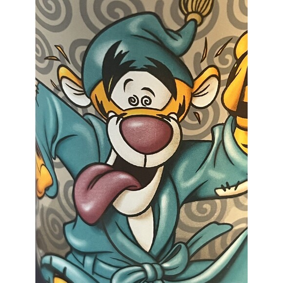 Disney Parks Winnie the Pooh Tigger "WIRED FOR ANOTHER DAY!" Coffee Mug/Cup NEW - Picture 5 of 8